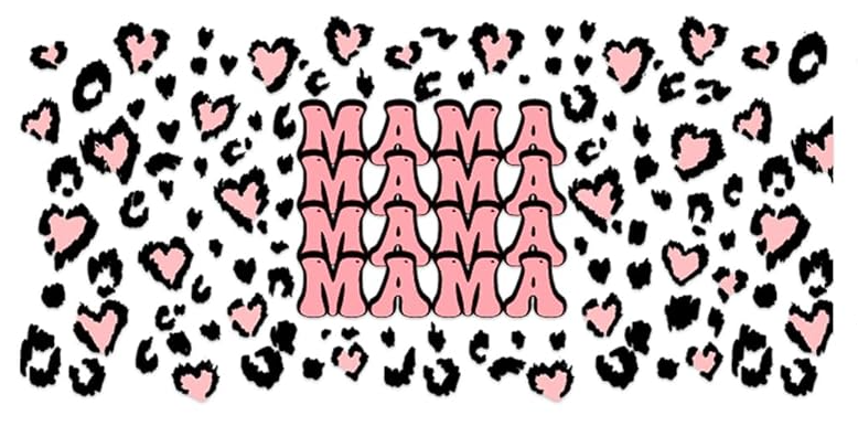 045 Pink Leopard Mama x4