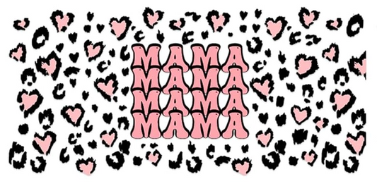 045 Pink Leopard Mama x4